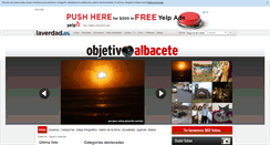 Desktop Screenshot of objetivoalbacete.laverdad.es
