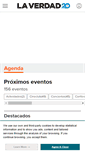 Mobile Screenshot of agenda.laverdad.es