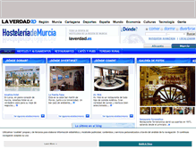 Tablet Screenshot of hosteleriademurcia.laverdad.es