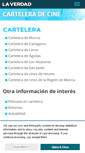 Mobile Screenshot of cartelera.laverdad.es