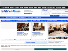 Tablet Screenshot of hosteleriadealicante.laverdad.es