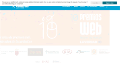Desktop Screenshot of premiosweb.laverdad.es