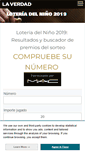 Mobile Screenshot of loteriadelnino.laverdad.es