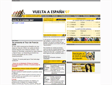 Tablet Screenshot of canalciclista.laverdad.es